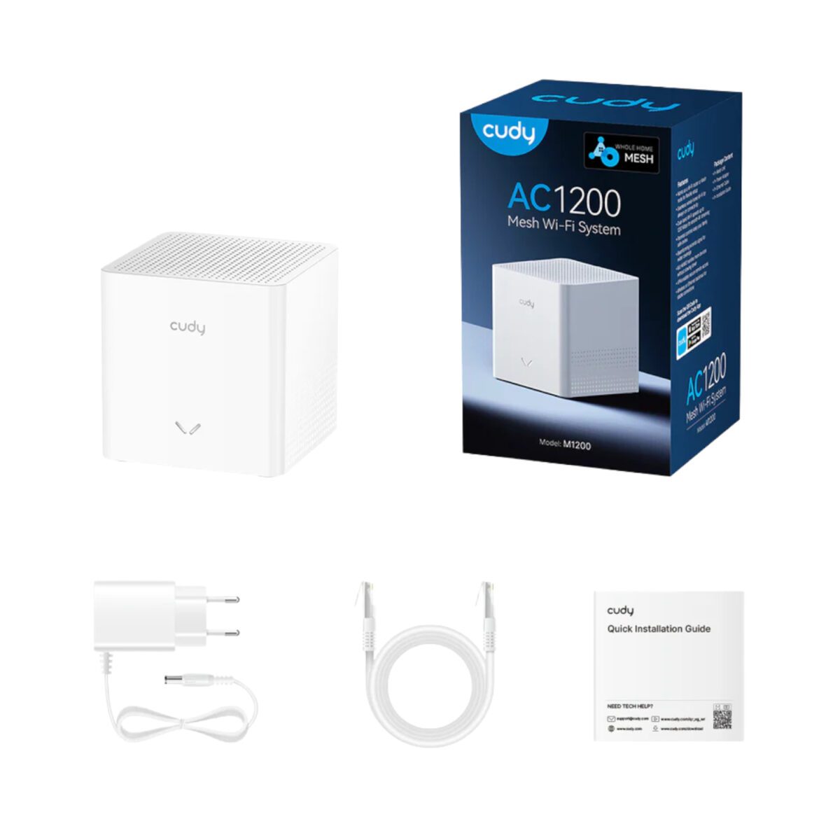 Mnm Box Deals | Cudy Ac1200 Mesh Wi-Fi System (V2) - 1Pack Cudy AC1200 Mesh Wi-Fi System (V2) - 1Pack - Image 3