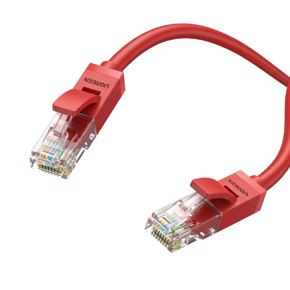 Mnm Box Deals | Ugreen Rj45 Cat6 Ethernet 0.5M Lan Network Cable -Red (1Gbps, 250Mhz) UGREEN RJ45 CAT6 Ethernet 0.5m LAN Network Cable -Red (1Gbps, 250MHz) - Image 2
