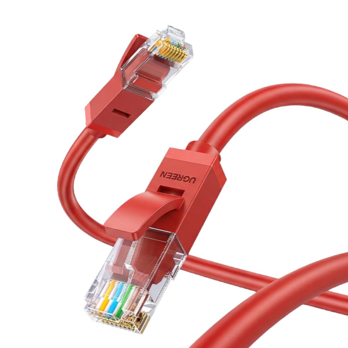 Mnm Box Deals | Ugreen Rj45 Cat6 Ethernet 0.5M Lan Network Cable -Red (1Gbps, 250Mhz) UGREEN RJ45 CAT6 Ethernet 0.5m LAN Network Cable -Red (1Gbps, 250MHz) - Image 3