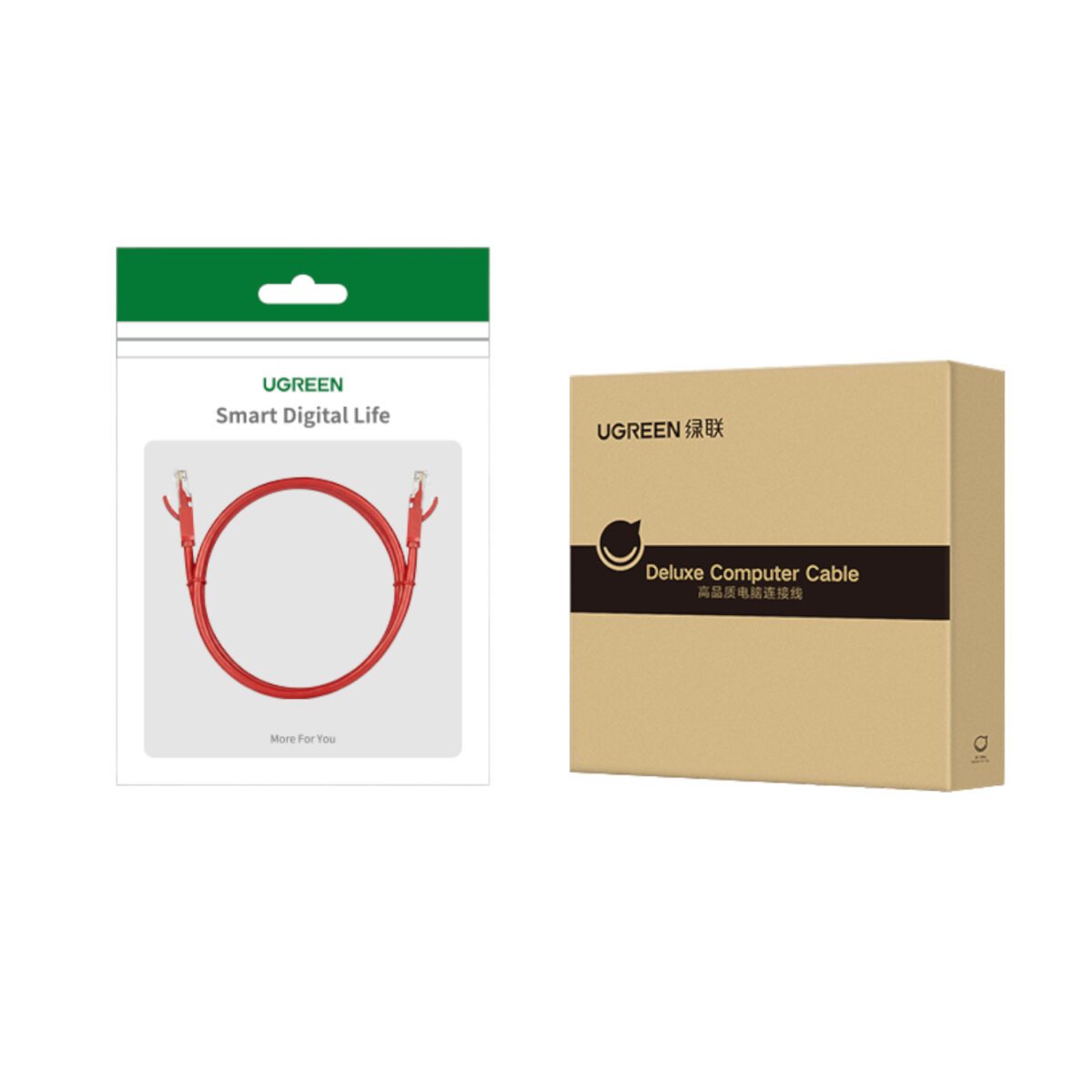 Mnm Box Deals | Ugreen Rj45 Cat6 Ethernet 0.5M Lan Network Cable -Red (1Gbps, 250Mhz) UGREEN RJ45 CAT6 Ethernet 0.5m LAN Network Cable -Red (1Gbps, 250MHz) - Image 5
