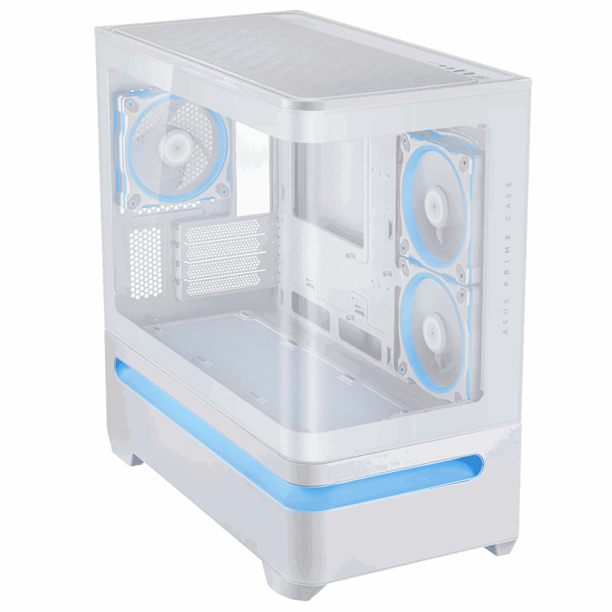 Mnm Box Deals | Asus Prime Ap202 Argb Matx White Chassis ASUS Prime AP202 ARGB mATX White Chassis - Image 2