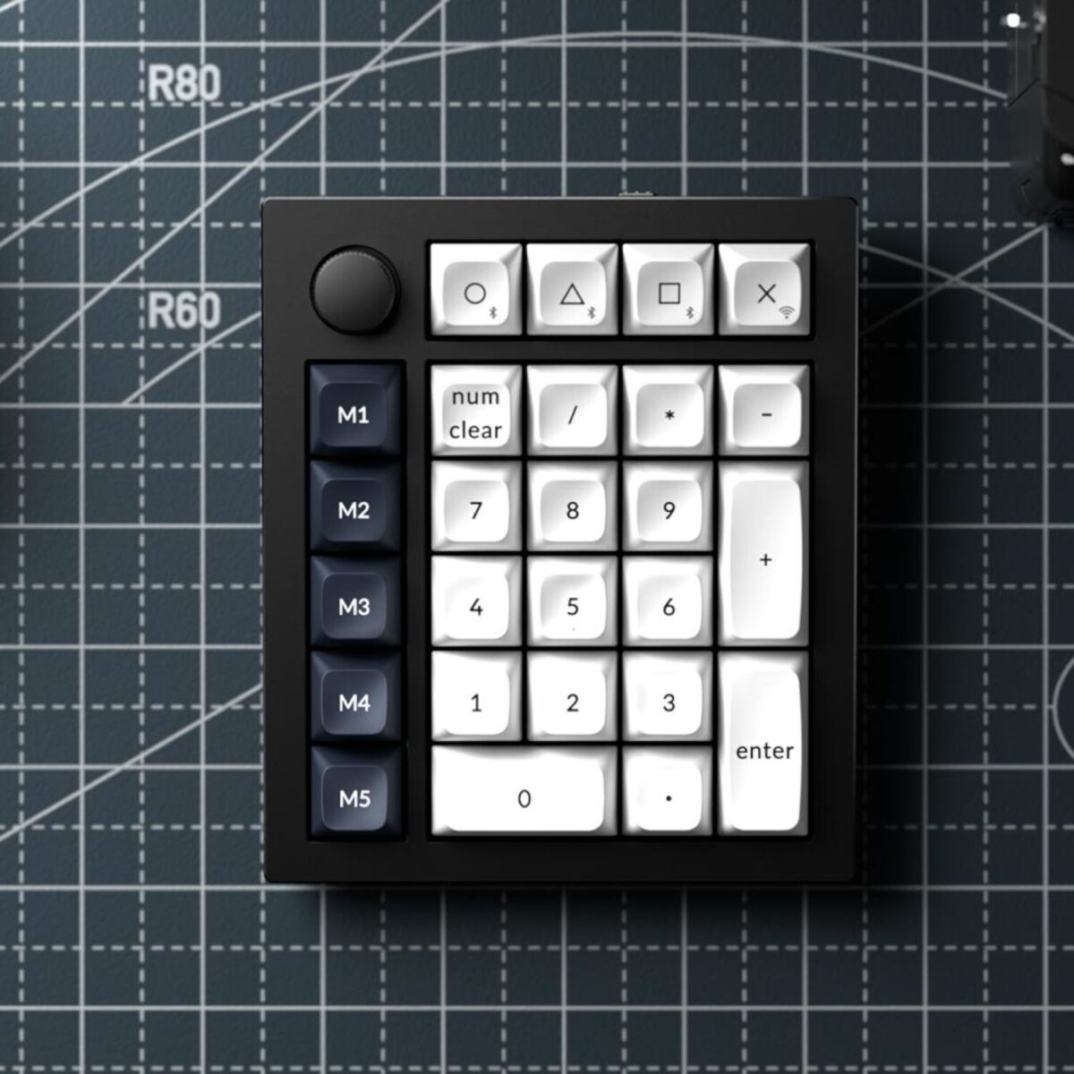 Mnm Box Deals | Keychron Q0 Max Qmk Gateron Jupiter Red Rgb Wireless Custom Number Pad Carbon Black Keychron Q0 Max QMK Gateron Jupiter Red RGB Wireless Custom Number Pad Carbon Black - Image 5