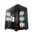 MnM Box Deals | DeepCool CG590U 5F ATX ARGB Gaming Chassis - Black