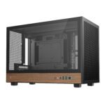 MnM Box Deals | DeepCool CH260 Wood mATX Gaming Chassis - Black