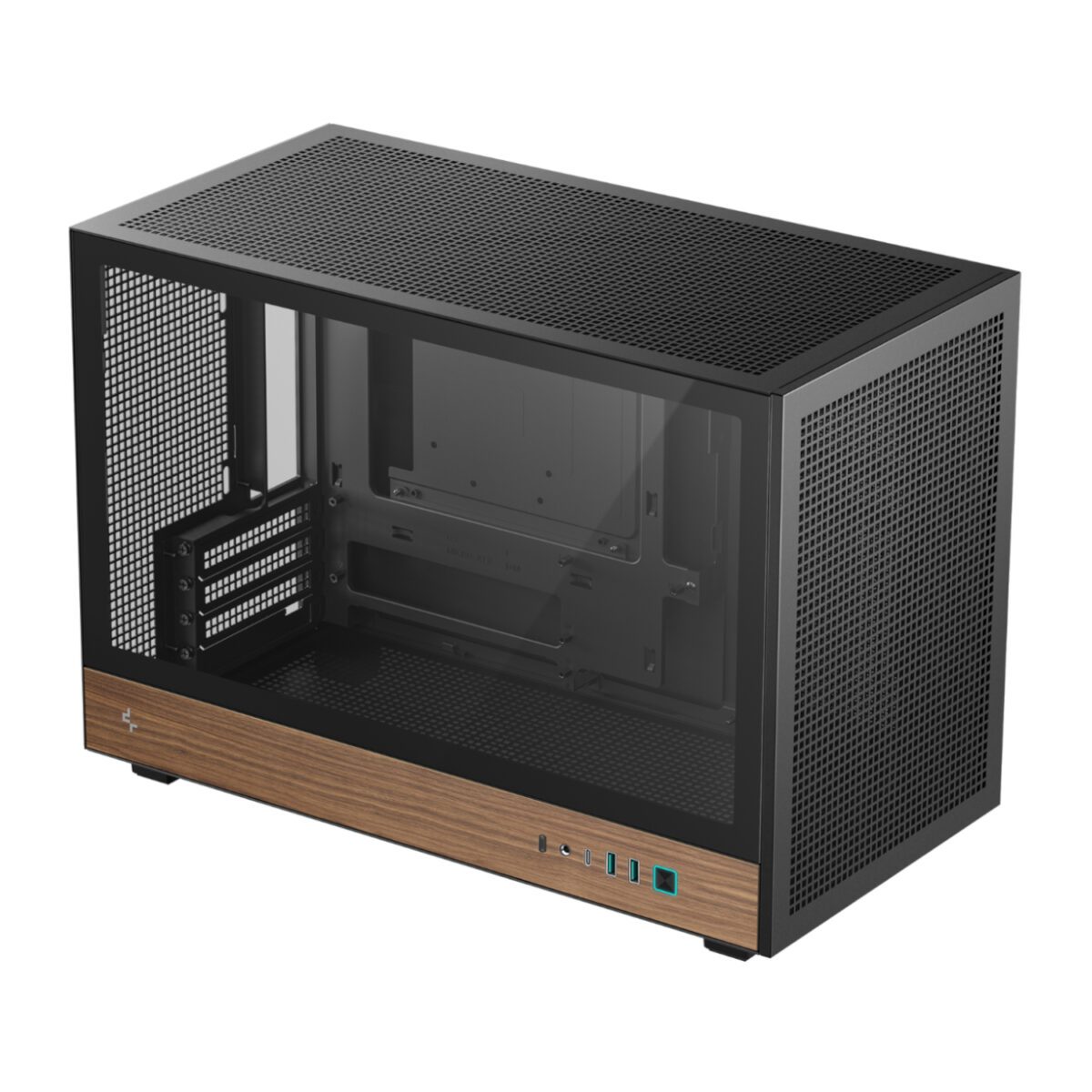 Mnm Box Deals | Deepcool Ch260 Wood Matx Gaming Chassis - Black DeepCool CH260 Wood mATX Gaming Chassis - Black - Image 4