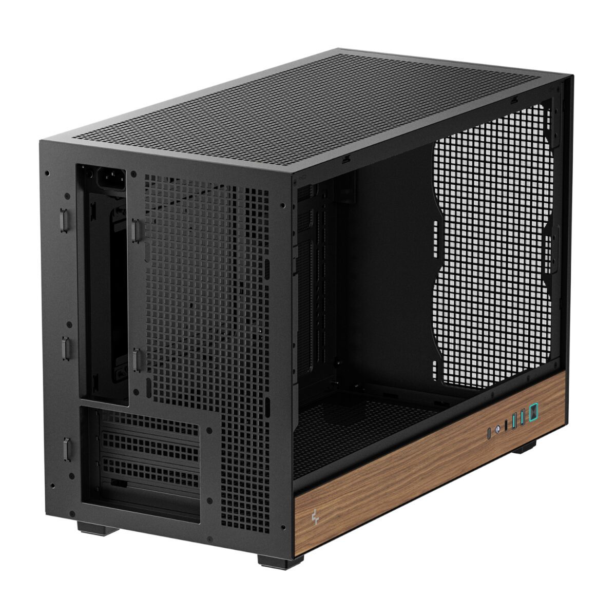 Mnm Box Deals | Deepcool Ch260 Wood Matx Gaming Chassis - Black DeepCool CH260 Wood mATX Gaming Chassis - Black - Image 5