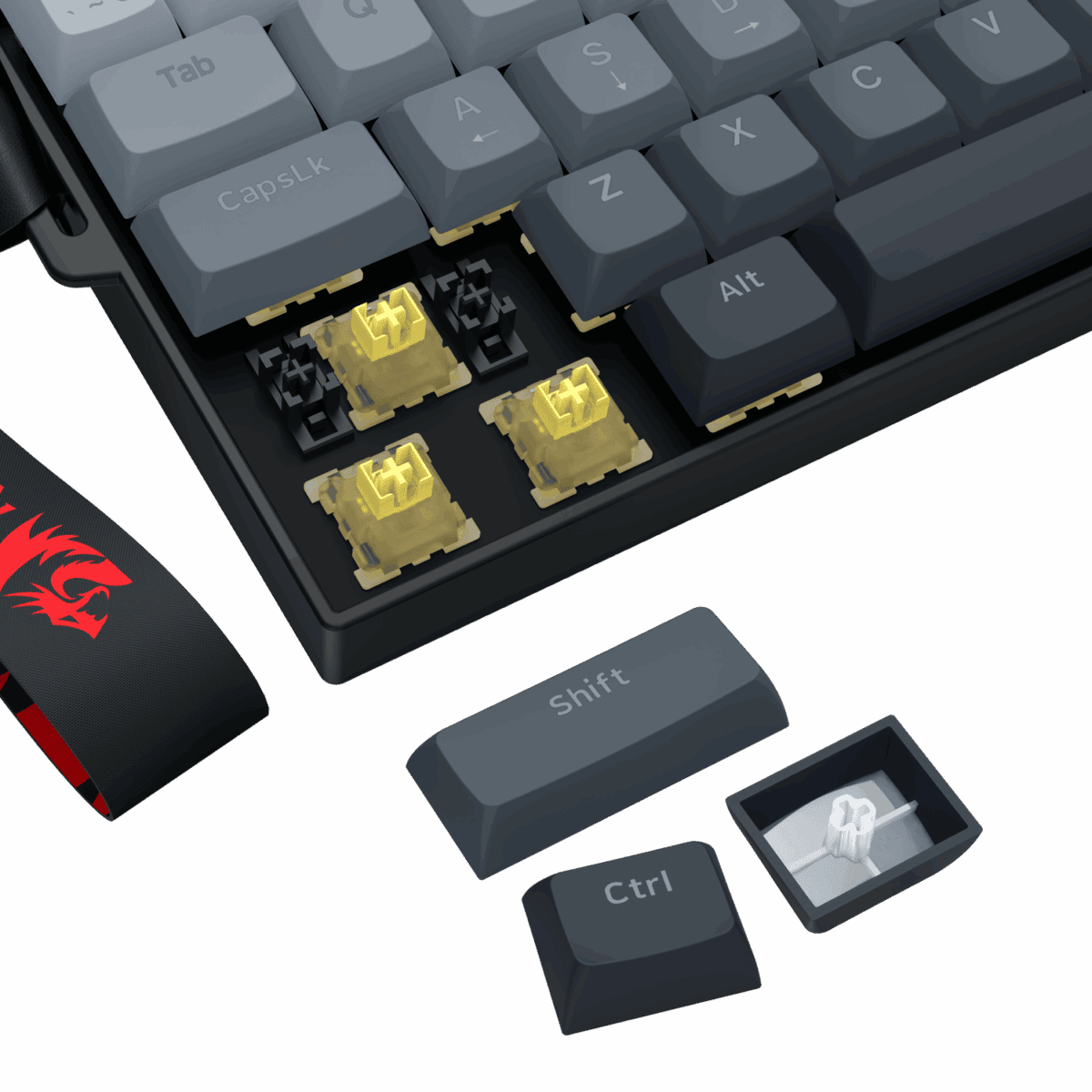 Mnm Box Deals | Redragon Fizz Magnetic+ Wired 60% Gaming Keyboard Redragon FIZZ Magnetic+ Wired 60% Gaming Keyboard - Image 7