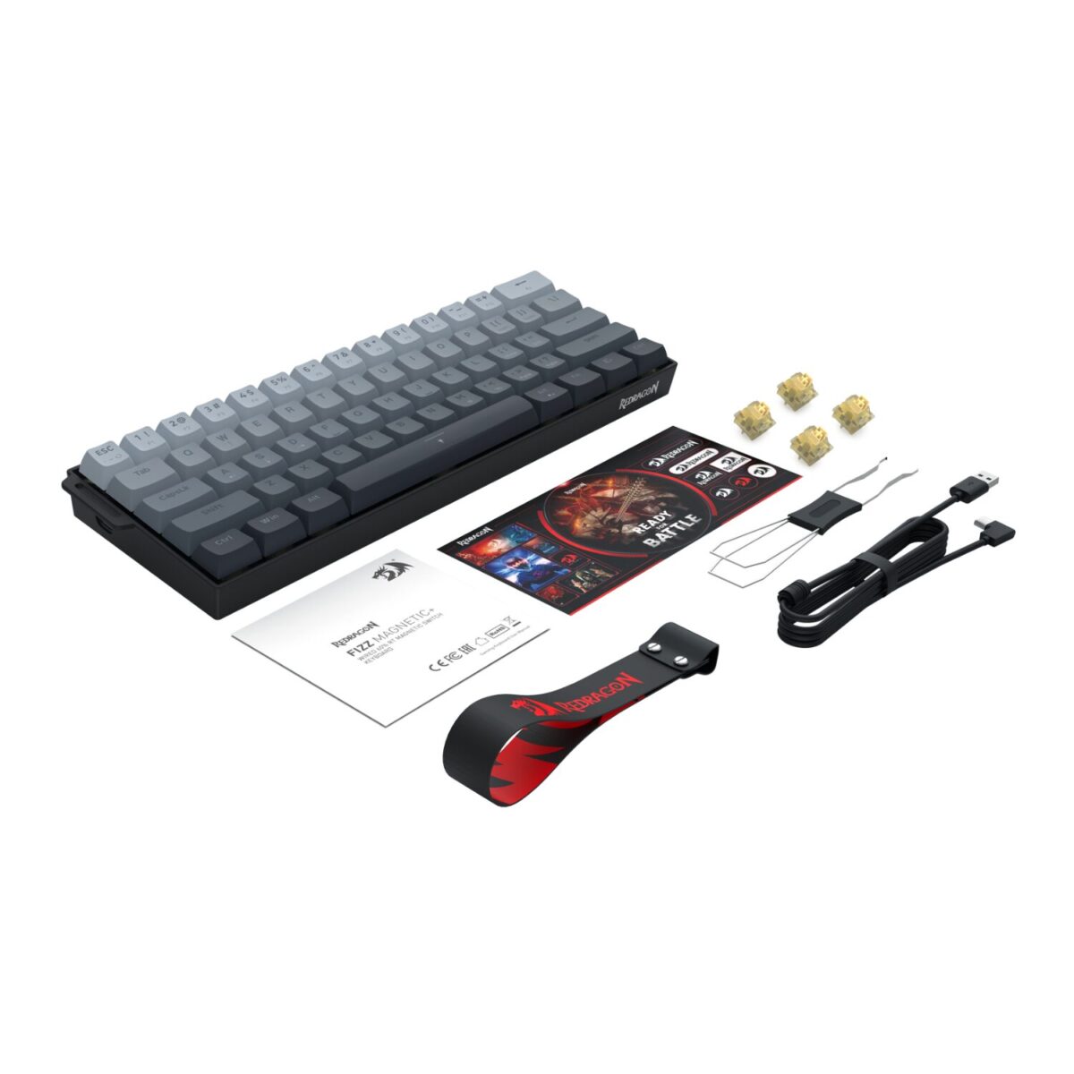 Mnm Box Deals | Redragon Fizz Magnetic+ Wired 60% Gaming Keyboard Redragon FIZZ Magnetic+ Wired 60% Gaming Keyboard - Image 9