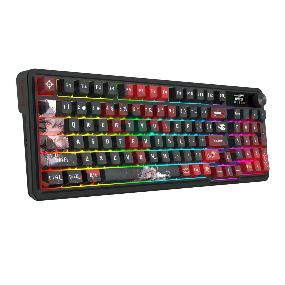 Mnm Box Deals | Redragon K719Ak Artemis Pro Rgb Wireless Lcd Mechanical Gaming Keyboard (Anime Edition) Redragon K719AK ARTEMIS PRO RGB Wireless LCD Mechanical Gaming Keyboard (Anime Edition)