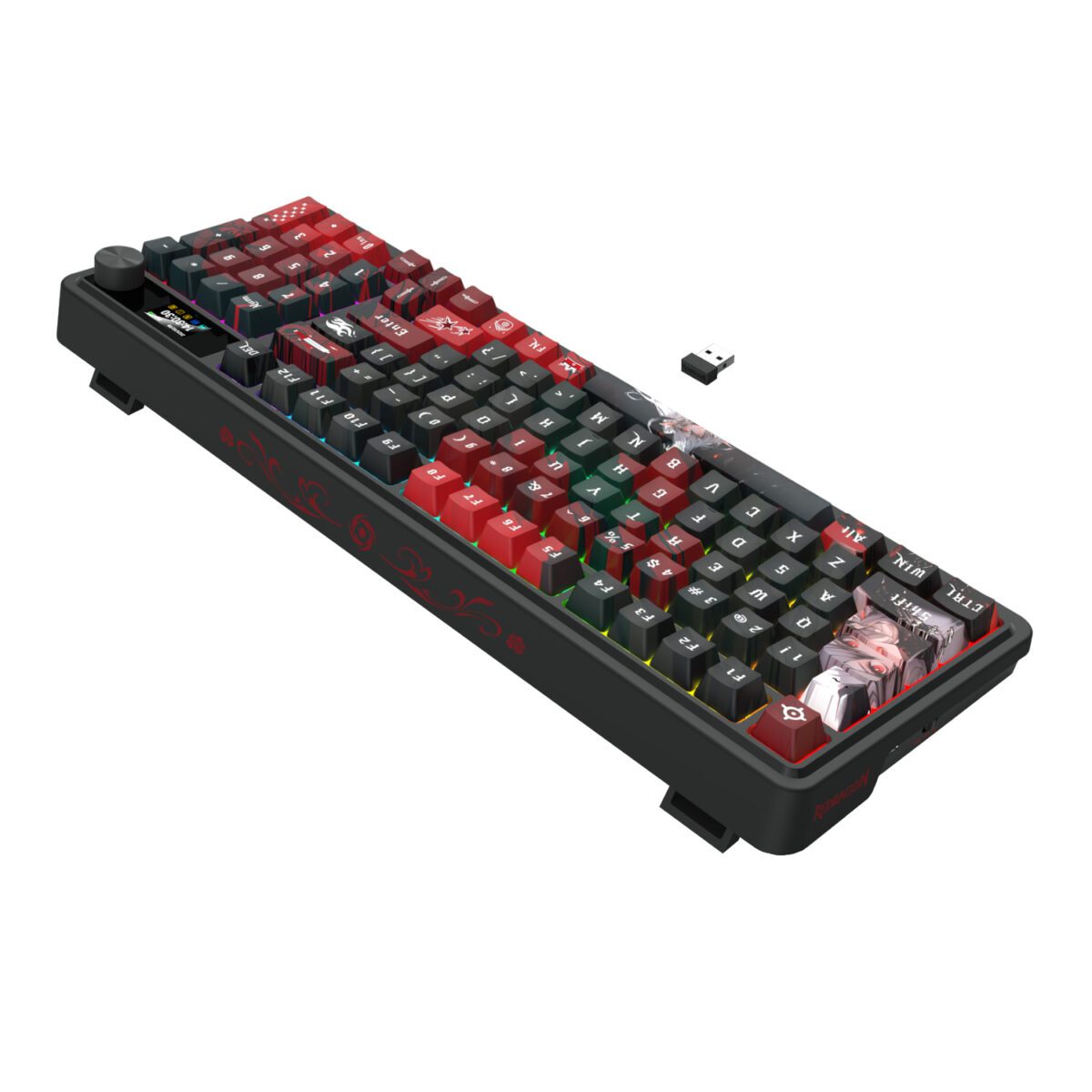 Mnm Box Deals | Redragon K719Ak Artemis Pro Rgb Wireless Lcd Mechanical Gaming Keyboard (Anime Edition) Redragon K719AK ARTEMIS PRO RGB Wireless LCD Mechanical Gaming Keyboard (Anime Edition) - Image 4