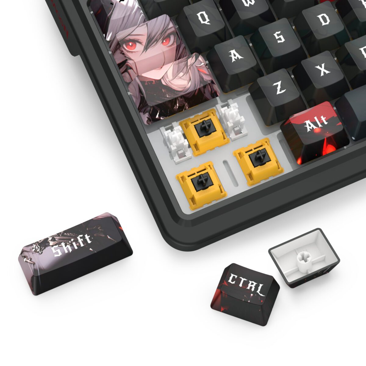 Mnm Box Deals | Redragon K719Ak Artemis Pro Rgb Wireless Lcd Mechanical Gaming Keyboard (Anime Edition) Redragon K719AK ARTEMIS PRO RGB Wireless LCD Mechanical Gaming Keyboard (Anime Edition) - Image 7