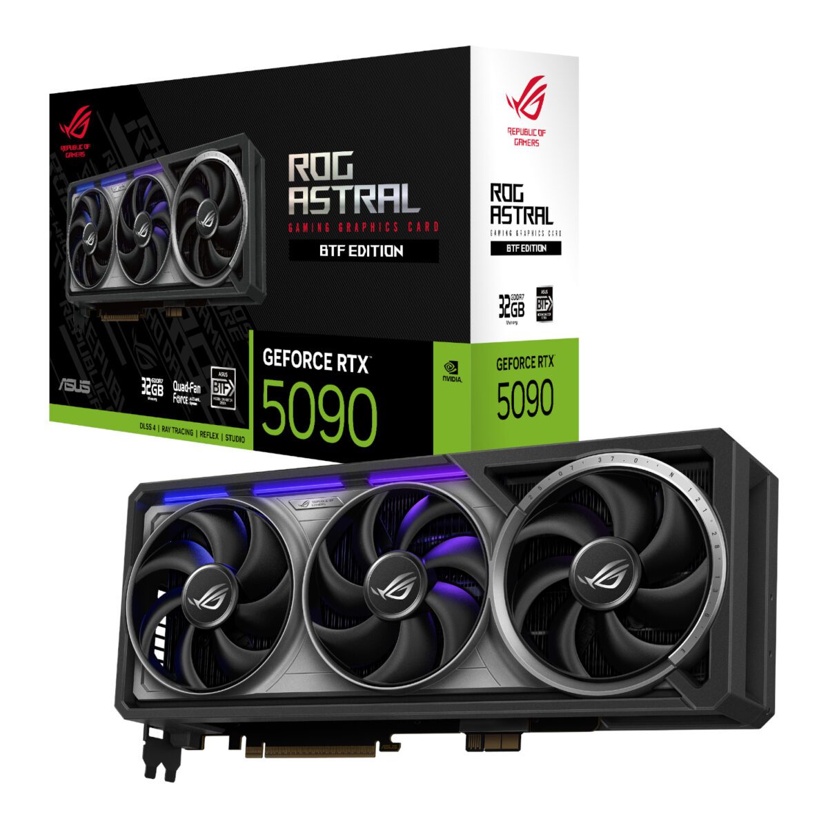 Mnm Box Deals | Asus Rog Astral Geforce Rtx 5090 32Gb Gddr7 Btf Edition Graphics Card Asus ROG Astral GeForce RTX 5090 32GB GDDR7 BTF Edition Graphics Card