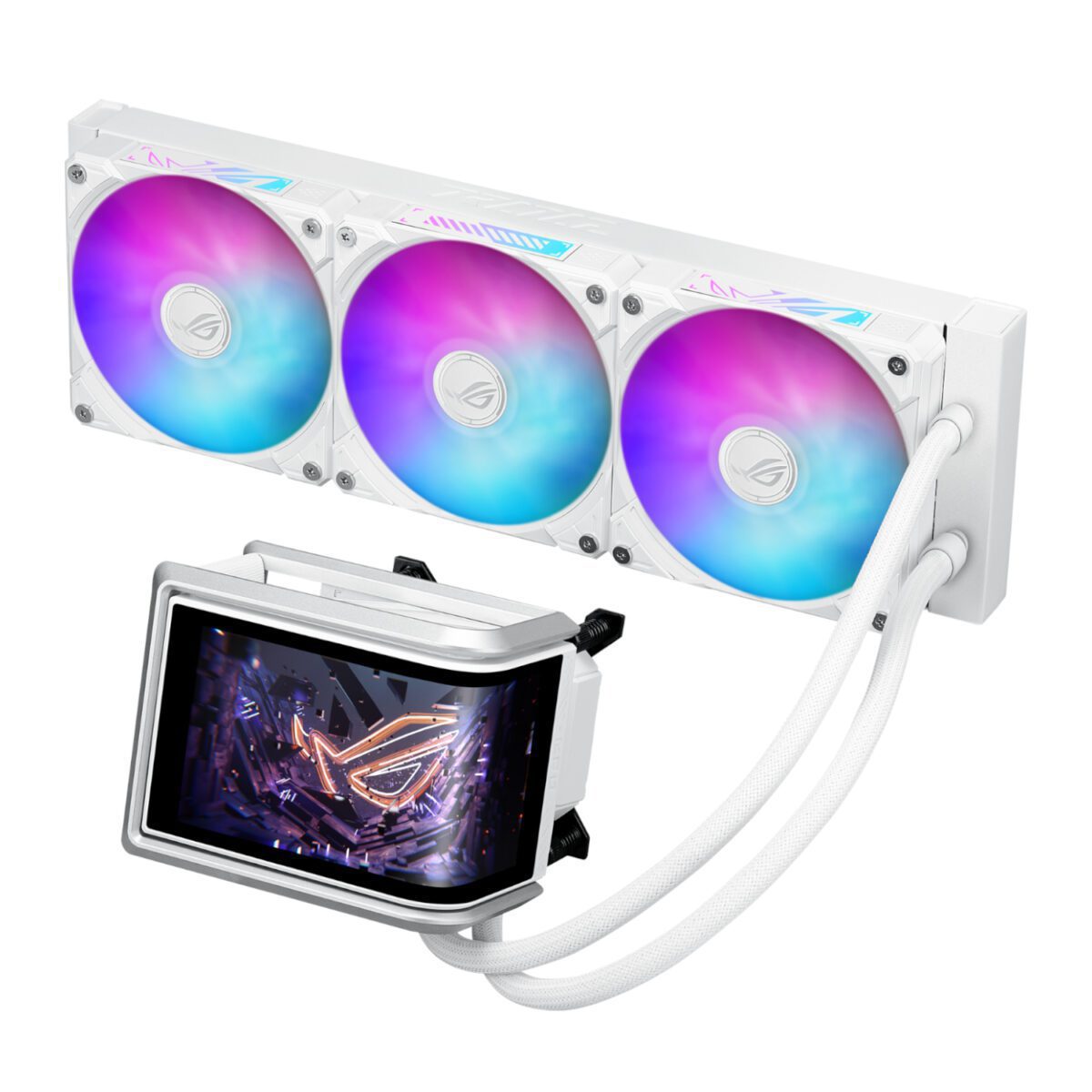 Mnm Box Deals | Asus Rog Ryuo Iv 360 Argb Liquid Cpu Cooler White Edition ASUS ROG RYUO IV 360 ARGB Liquid CPU Cooler White Edition - Image 2