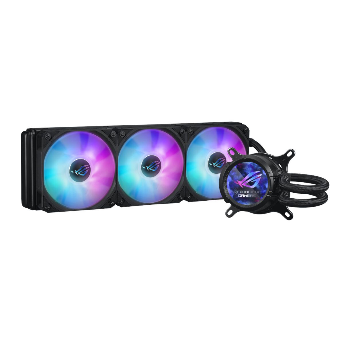 Mnm Box Deals | Asus Rog Strix Lc Iii 360 Argb Lcd All-In-One Cpu Liquid Cooler - Black Asus ROG STRIX LC III 360 ARGB LCD All-in-one CPU Liquid Cooler - Black - Image 2