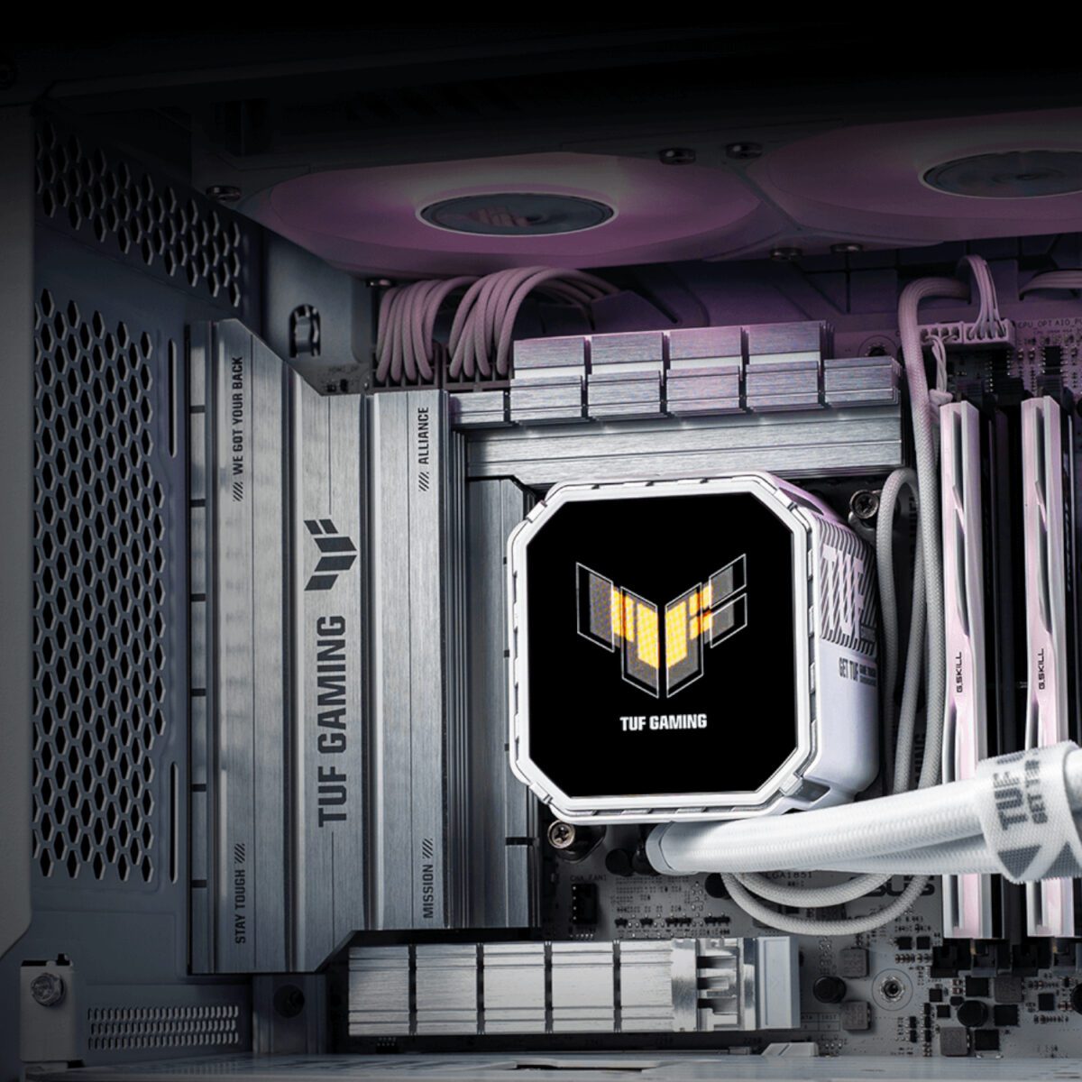 Mnm Box Deals | Asus Tuf Gaming Lc Iii 360 Argb Cpu Liquid Cooler - White ASUS TUF Gaming LC III 360 ARGB CPU Liquid Cooler - White - Image 2