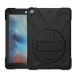 MnM Box Deals | Port Designs Pro Shock 360 Rugged Protective and Rotative Folio for Samsung Galaxy Tab A9+ - Black