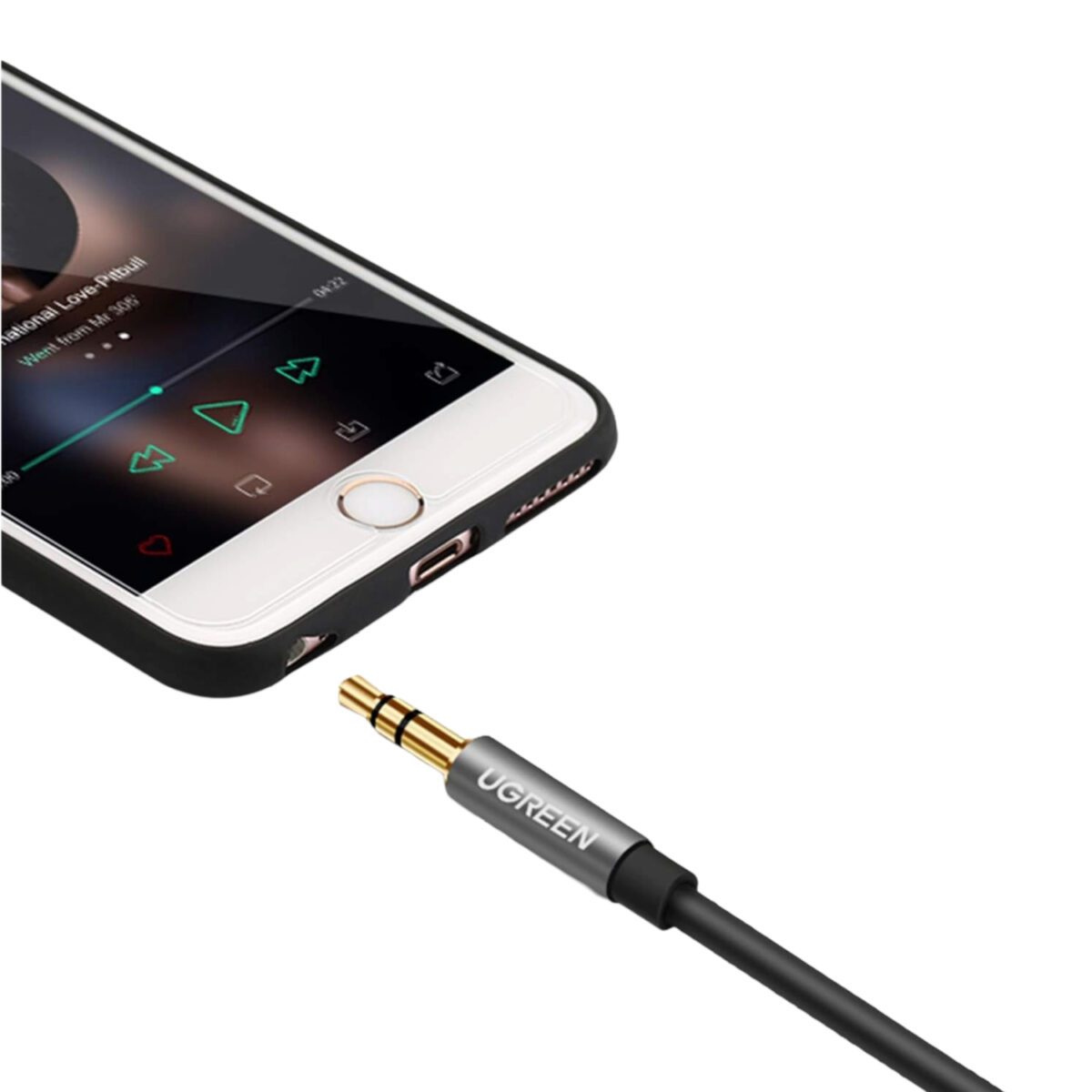 Mnm Box Deals | Ugreen Av118 3.5Mm Aux Extension Cable 1M – Male To Female –(Black) UGREEN AV118 3.5mm AUX Extension Cable 1m – Male to Female –(Black) - Image 4