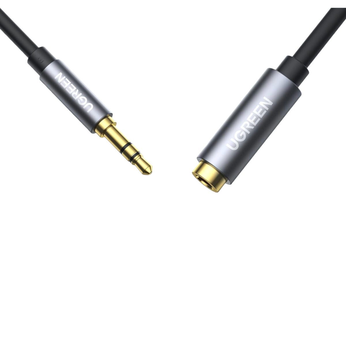 Mnm Box Deals | Ugreen Av118 3.5Mm Aux Extension Cable 3M – Male To Female –(Black) UGREEN AV118 3.5mm AUX Extension Cable 3m – Male to Female –(Black) - Image 3