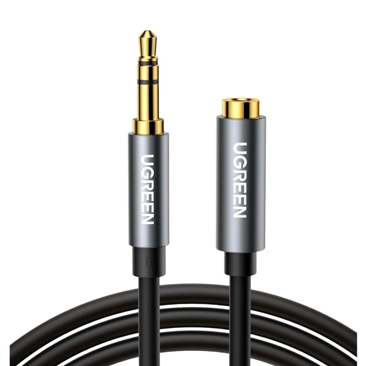 Mnm Box Deals | Ugreen Av118 3.5Mm Aux Extension Cable 3M – Male To Female –(Black) UGREEN AV118 3.5mm AUX Extension Cable 3m – Male to Female –(Black)