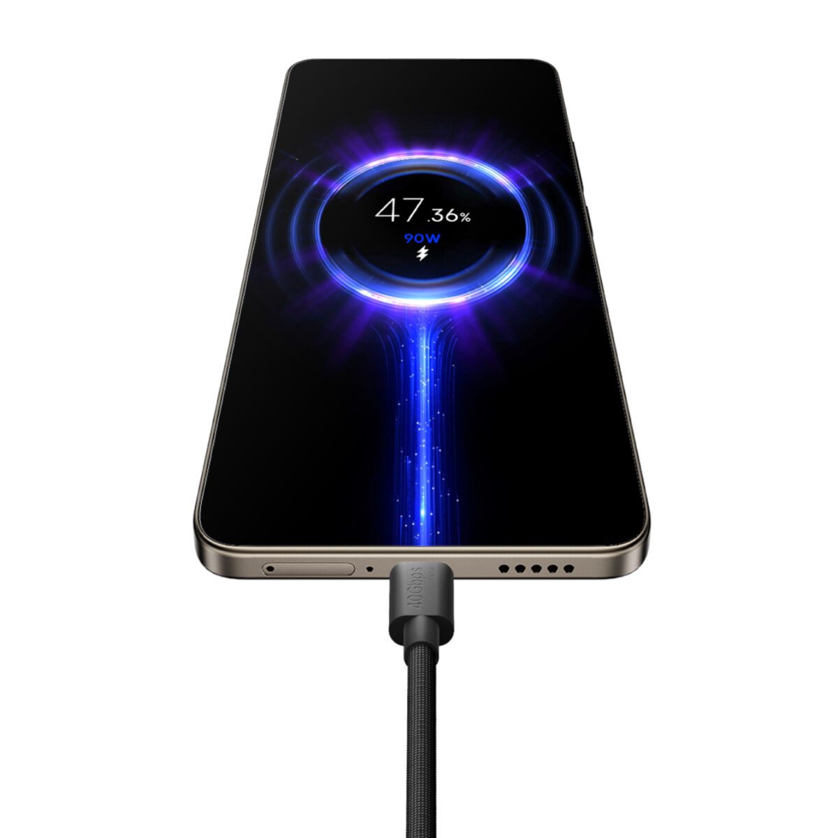 Mnm Box Deals | Xiaomi Usb4 6A Usb Type-C To Usb Type-C Braided Cable 1M- (120W, 40Gbps, 8K) Xiaomi USB4 6A USB Type-C To USB Type-C Braided Cable 1m- (120W, 40Gbps, 8K) - Image 4