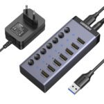 Mnm Box Deals | Ugreen 7 In 1 Usb 3.0 Hub-Grey MnM Box Deals | UGREEN 7 in 1 USB 3.0 Hub-Grey