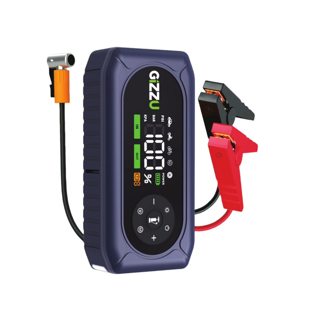 Mnm Box Deals | Gizzu 4-In-1 Jump Starter And Air Compressor Gizzu 4-in-1 Jump Starter and Air Compressor