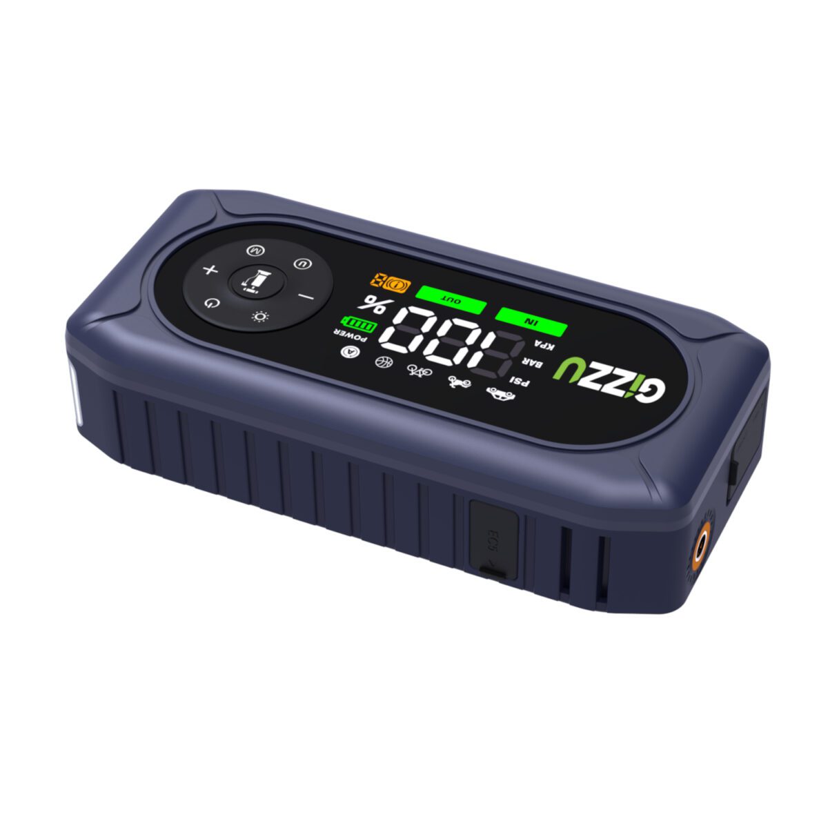 Mnm Box Deals | Gizzu 4-In-1 Jump Starter And Air Compressor Gizzu 4-in-1 Jump Starter and Air Compressor - Image 4