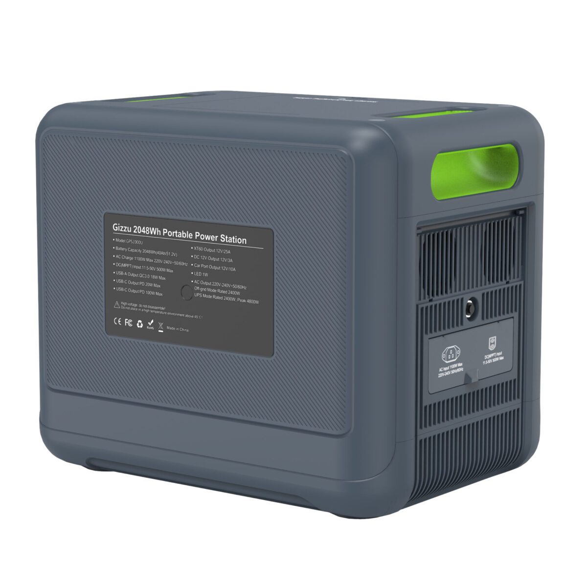 Mnm Box Deals | Gizzu Hero Pro 2048Wh Ups Power Station Gizzu Hero Pro 2048Wh UPS Power Station - Image 4