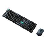 MnM Box Deals | Keychron B36 100% Layout Wireless Keyboard and Mouse Combo – Black/Green