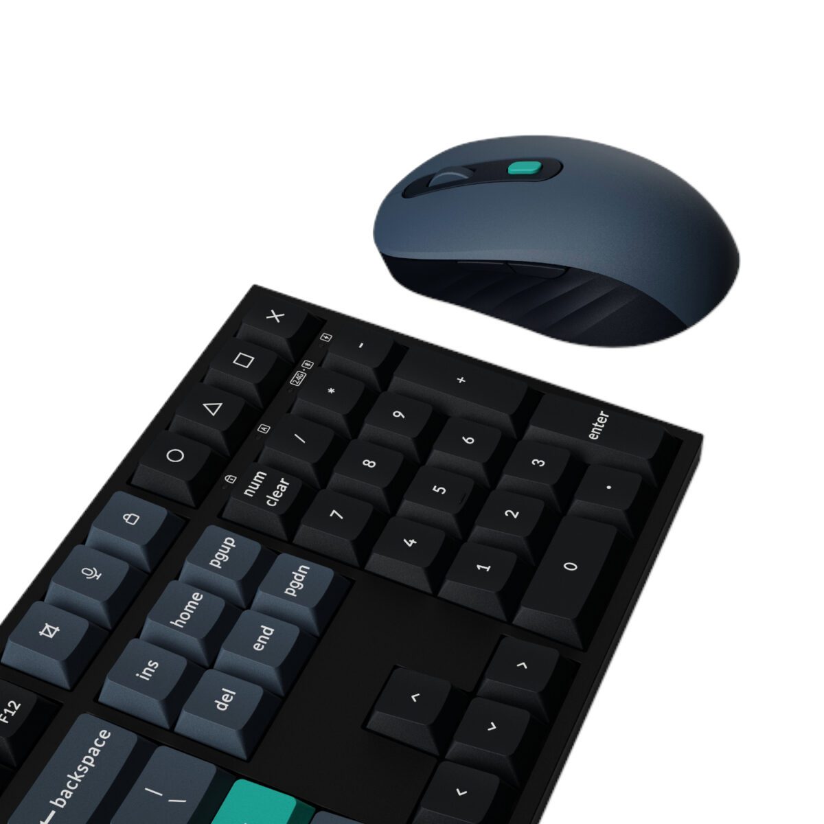 Mnm Box Deals | Keychron B36 100% Layout Wireless Keyboard And Mouse Combo – Black/Green Keychron B36 100% Layout Wireless Keyboard and Mouse Combo – Black/Green - Image 3