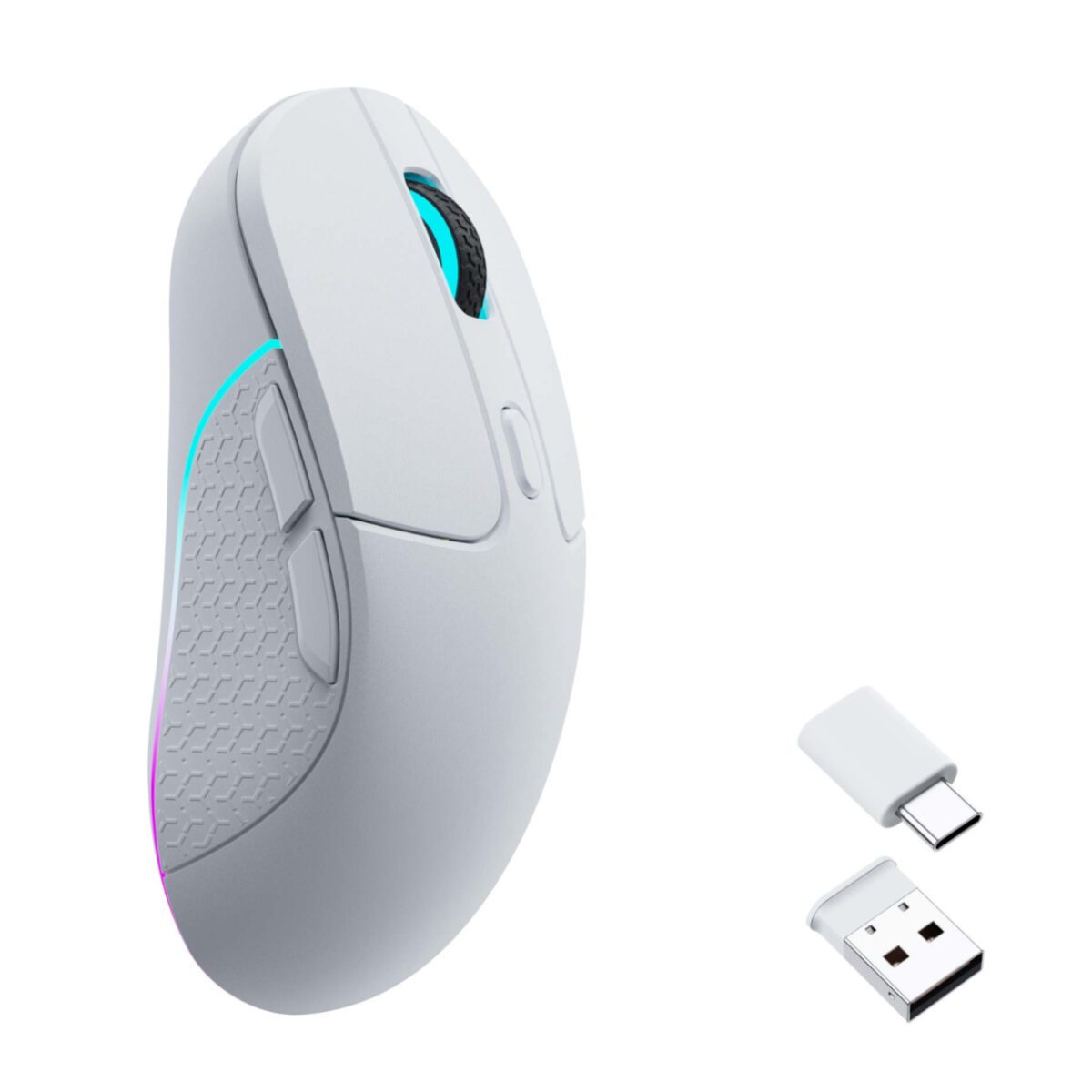 Mnm Box Deals | Keychron M3 Rgb Wireless Optical Mouse - White Keychron M3 RGB Wireless Optical Mouse - White - Image 2