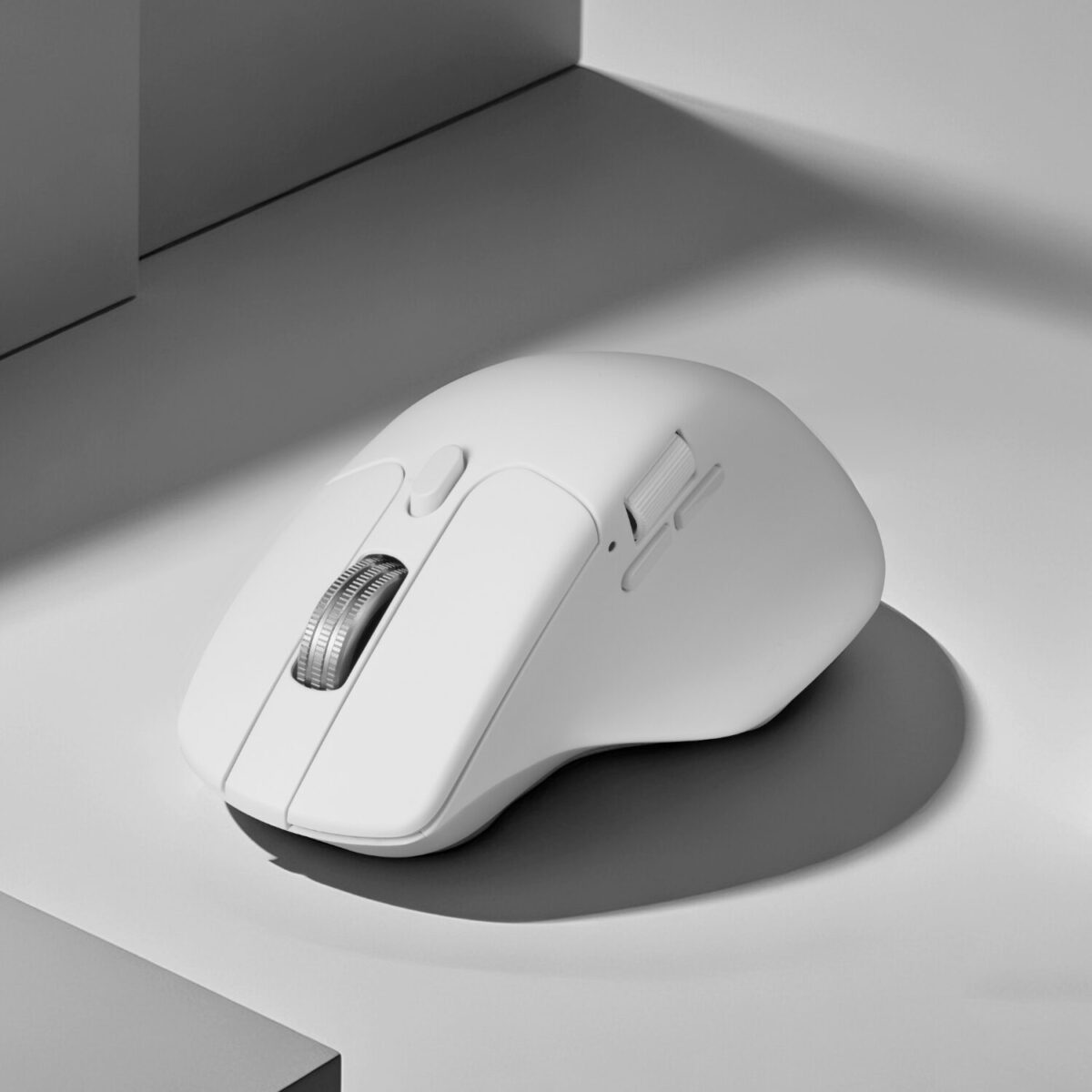 Mnm Box Deals | Keychron M6Sb72 1K Wireless Mouse (Bt/2.4Ghz/Wired) With Huano Silent Micro Switch And Premium Wheel - White Keychron M6SB72 1K Wireless Mouse (BT/2.4GHz/Wired) with Huano silent Micro switch and premium wheel - White - Image 3