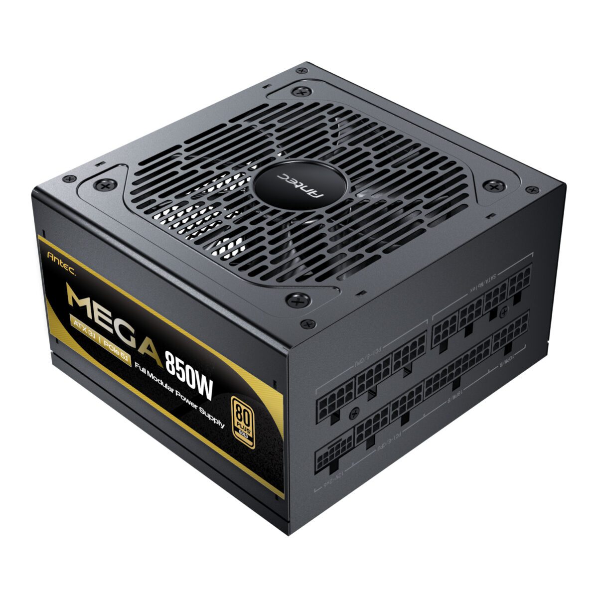 Mnm Box Deals | Antec Mega 850W 80 Plus Gold Atx3.1 Pcie 5.1 Fully Modular Power Supply Antec MEGA 850W 80 PLUS Gold ATX3.1 PCIE 5.1 Fully Modular Power Supply - Image 2