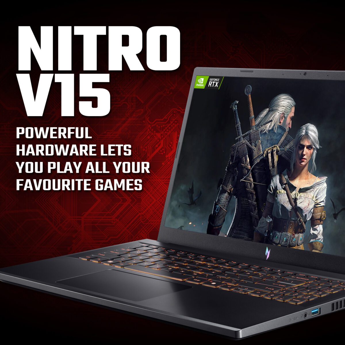 Mnm Box Deals | Acer Nitro V 15 Gaming Laptop 15.6″ | Intel Core 5 210H | 16Gb | 512Gb | Rtx 4050 6Gb | Windows 11 Home Acer NITRO V 15 Gaming Laptop 15.6″ | Intel Core 5 210H | 16GB | 512GB | RTX 4050 6GB | Windows 11 Home - Image 8