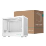 Mnm Box Deals | Deepcool Ch160 Plus Micro-Atx Chassis - White MnM Box Deals | DeepCool CH160 PLUS Micro-ATX Chassis - White
