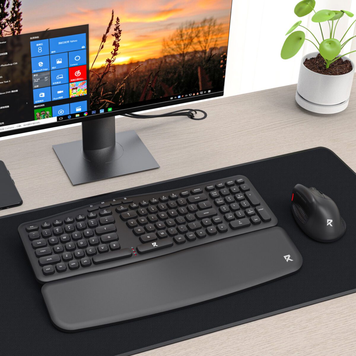 Mnm Box Deals | Redragon Bs7161 2.4G Wireless Keyboard And Mouse Combo - Black Redragon BS7161 2.4G Wireless Keyboard and Mouse Combo - Black - Image 4