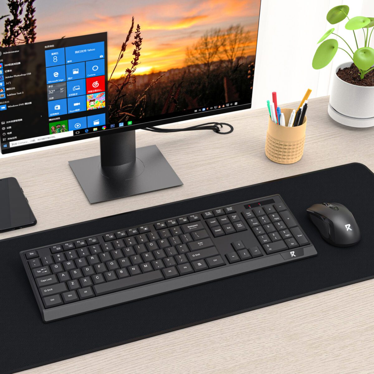 Mnm Box Deals | Redragon Bs-8343A Wireless Keyboard And Mouse Combo - Black Redragon BS-8343A Wireless Keyboard and Mouse Combo - Black - Image 7