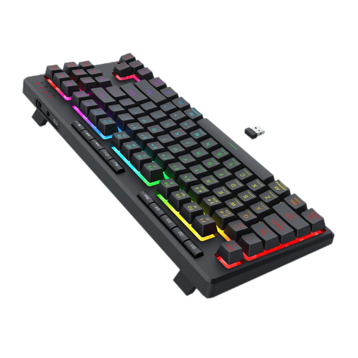 Mnm Box Deals | Redragon Shiva Pro Wireless Keyboard - Black Redragon SHIVA PRO Wireless keyboard - Black - Image 5