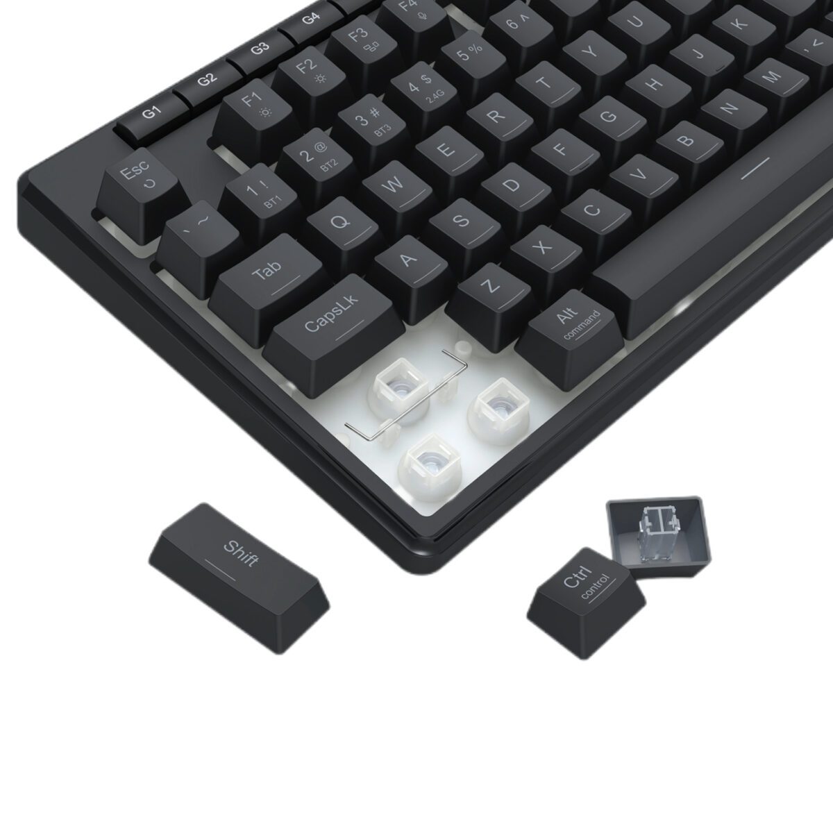 Mnm Box Deals | Redragon Shiva Pro Wireless Keyboard - Black Redragon SHIVA PRO Wireless keyboard - Black - Image 7