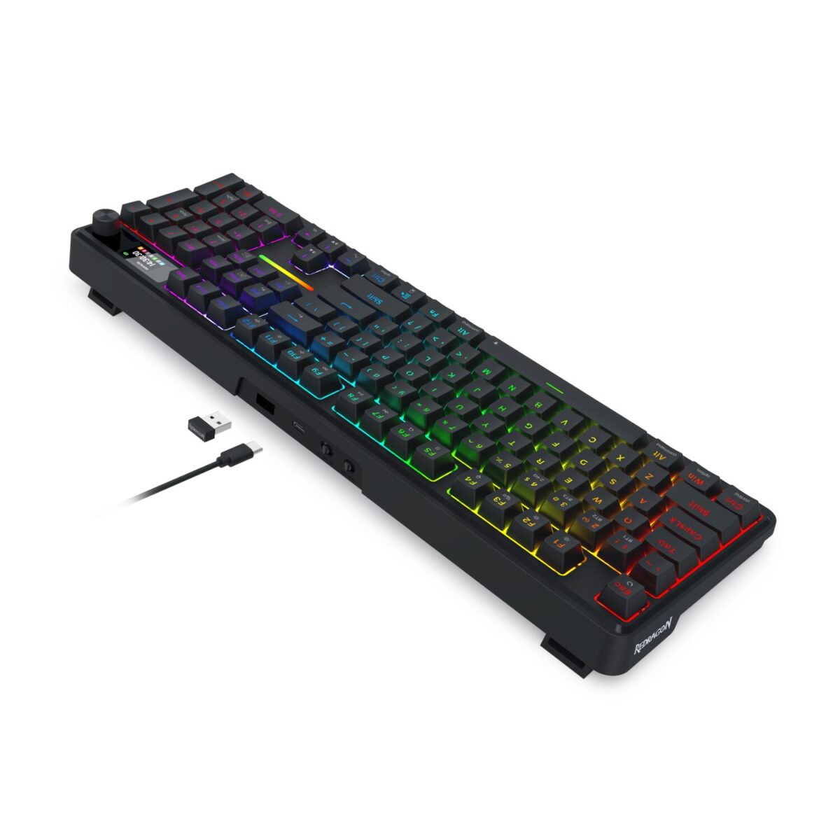 Mnm Box Deals | Redragon K762 Terraflare Pro Rgb Wireless Gasket Gaming Keyboard Redragon K762 TERRAFLARE PRO RGB Wireless Gasket Gaming Keyboard - Image 6
