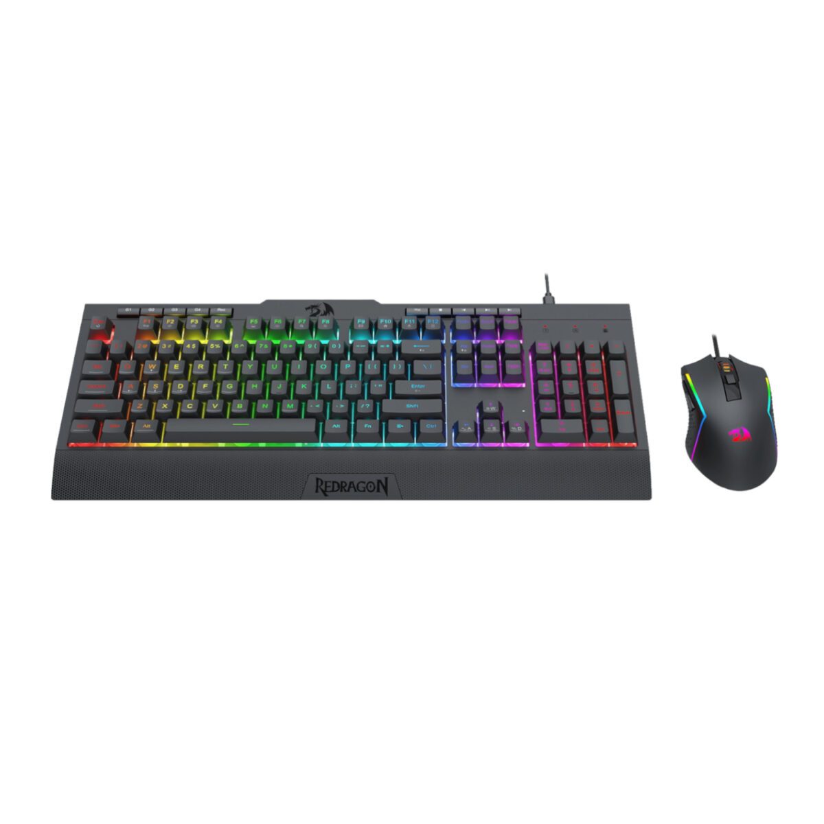 Mnm Box Deals | Redragon S151 Gaming Keyboard And Mouse Combo-Black Redragon S151 Gaming Keyboard and Mouse Combo-Black - Image 2