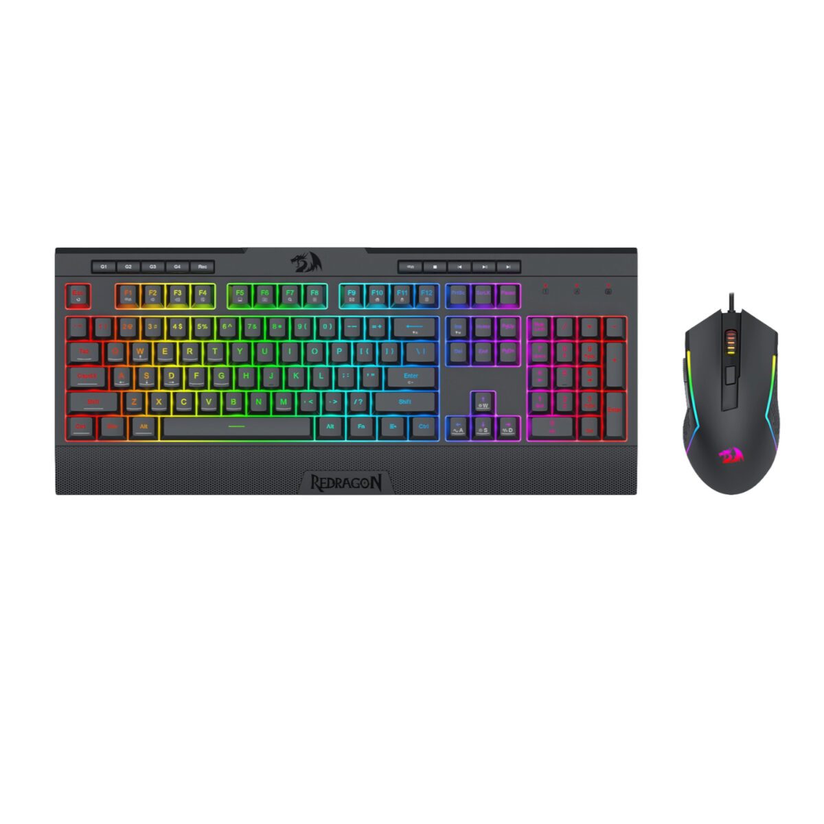 Mnm Box Deals | Redragon S151 Gaming Keyboard And Mouse Combo-Black Redragon S151 Gaming Keyboard and Mouse Combo-Black - Image 4