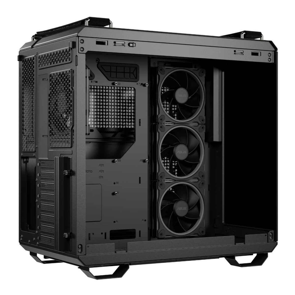 Mnm Box Deals | Asus Tuf Gaming Gt502 Horizon Argb Mid Tower Chassis - Black Asus TUF Gaming GT502 Horizon ARGB Mid Tower Chassis - Black - Image 4