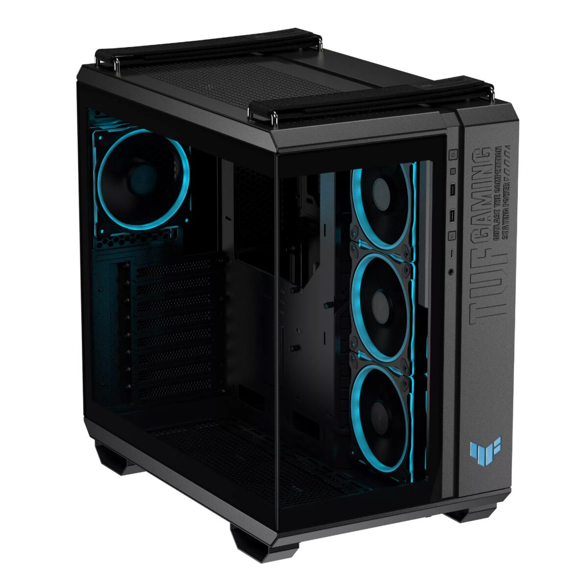 Mnm Box Deals | Asus Tuf Gaming Gt502 Horizon Argb Mid Tower Chassis - Black Asus TUF Gaming GT502 Horizon ARGB Mid Tower Chassis - Black - Image 5
