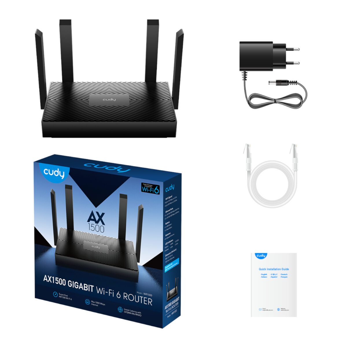 Mnm Box Deals | Cudy Ax1500 Wi-Fi Router Cudy AX1500 Wi-Fi Router - Image 5