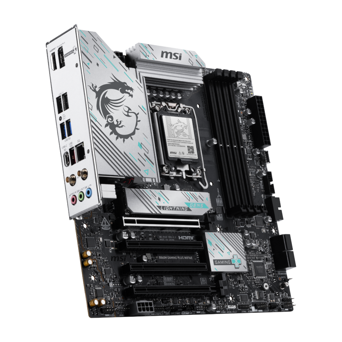 Mnm Box Deals | Msi B860M Gaming Plus Wifi6E Lga1851 M-Atx Gaming Motherboard MSI B860M GAMING PLUS WIFI6E LGA1851 M-ATX Gaming Motherboard - Image 3