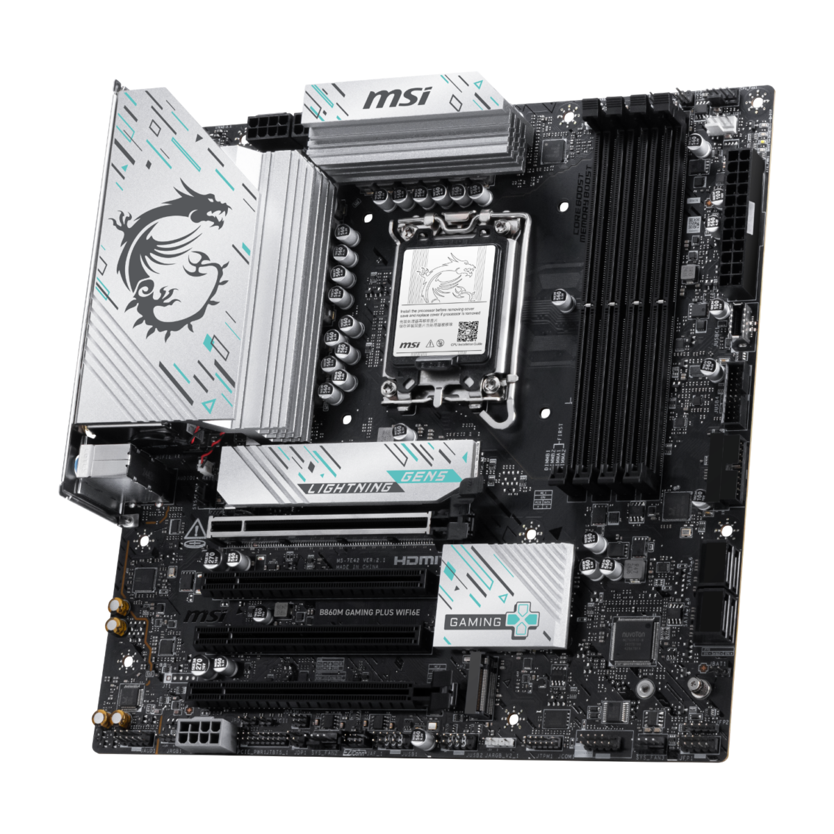 Mnm Box Deals | Msi B860M Gaming Plus Wifi6E Lga1851 M-Atx Gaming Motherboard MSI B860M GAMING PLUS WIFI6E LGA1851 M-ATX Gaming Motherboard - Image 4