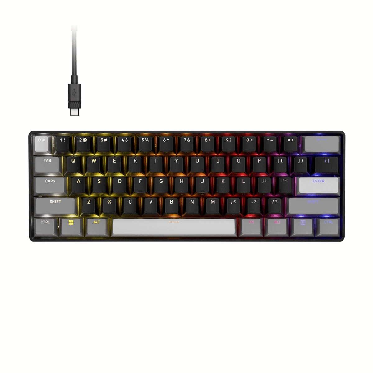 Corsair CLIPPER PRO MINI 60 Hall Effect Gaming Keyboard - Black