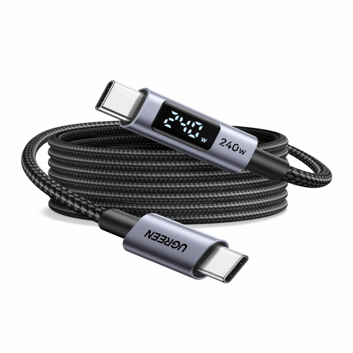 Mnm Box Deals | Ugreen 240W Usb Type-C Cable With Led Display 1M UGREEN 240W USB Type-C Cable with LED Display 1M - Image 3