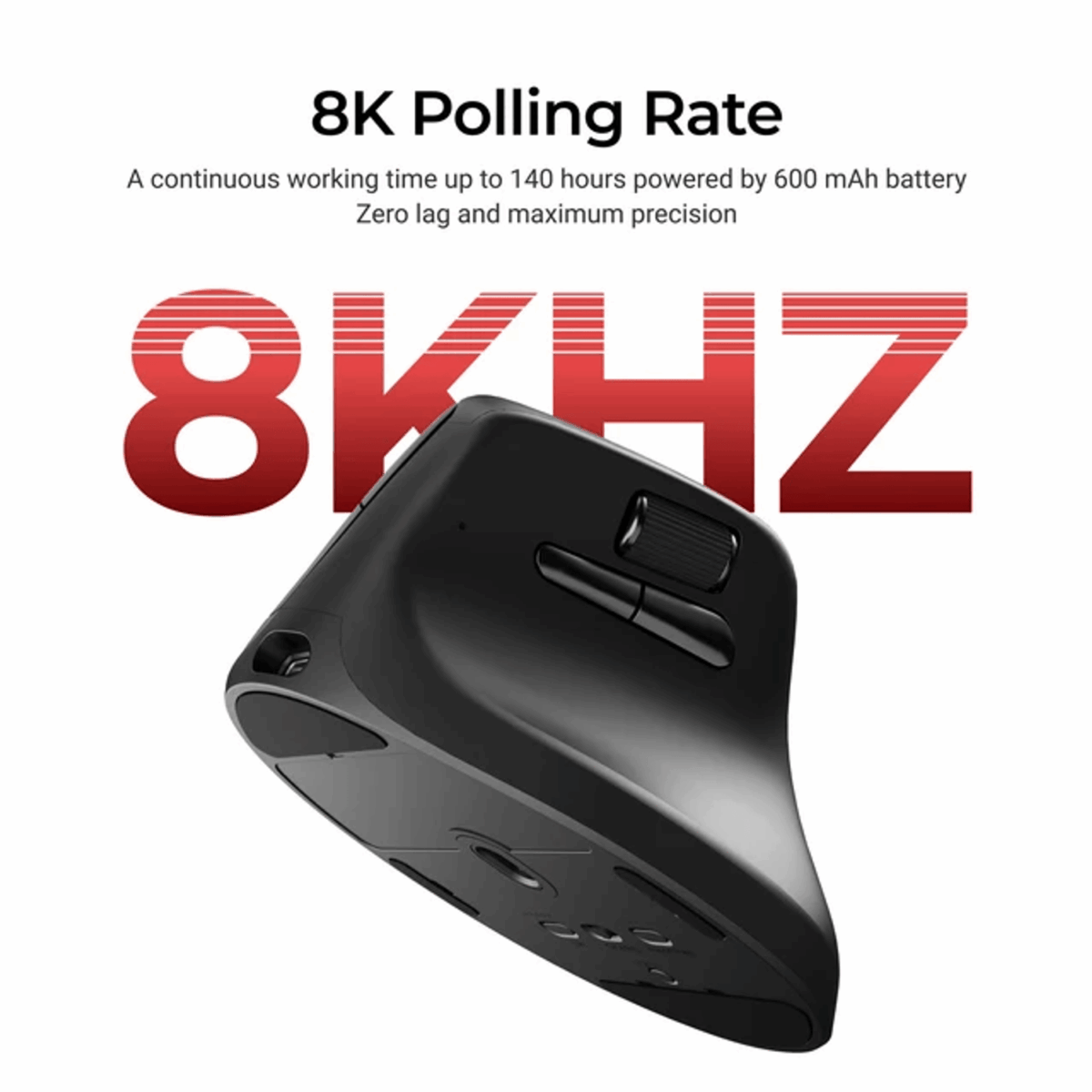 Mnm Box Deals | Keychron M5-A29 1K Wireless Mouse (Bt/2.4Ghz/Wired) - Black Keychron M5-A29 1K Wireless Mouse (BT/2.4GHz/Wired) - Black - Image 9